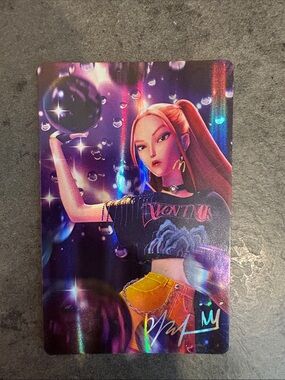 Holographic K-Pop Demon Hunters Huntrix - Mira holographic card